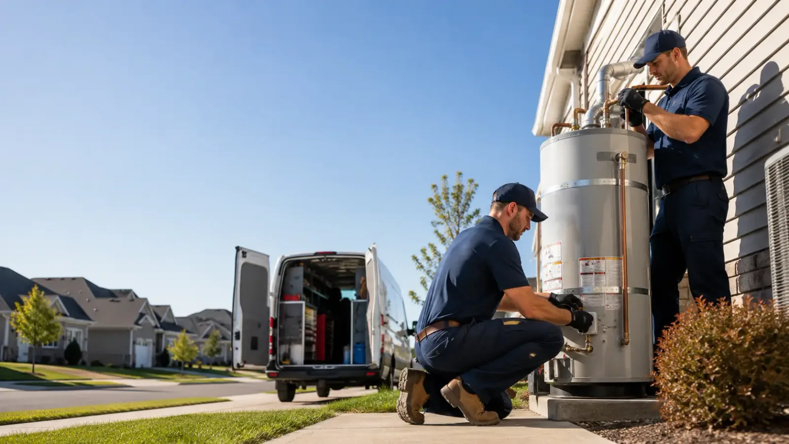 Water Heater Installation in Dewitt, IL
